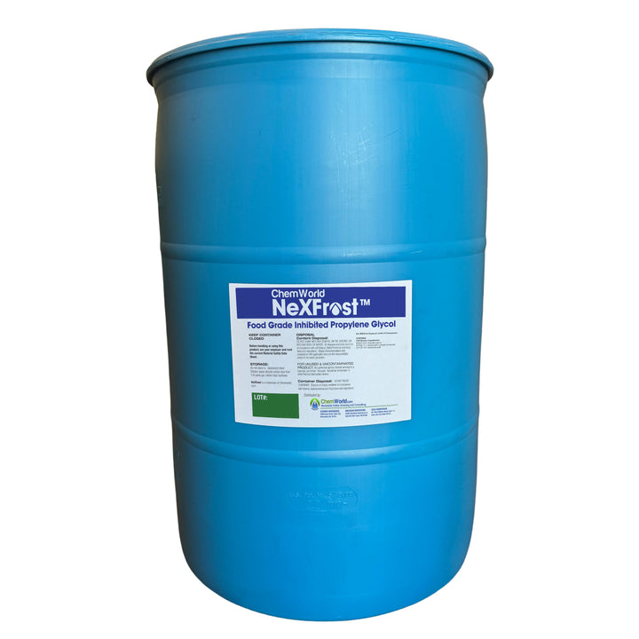 Chemworld NexFrost Food-Grade Propylene Glycol – 55 Gallon Drum