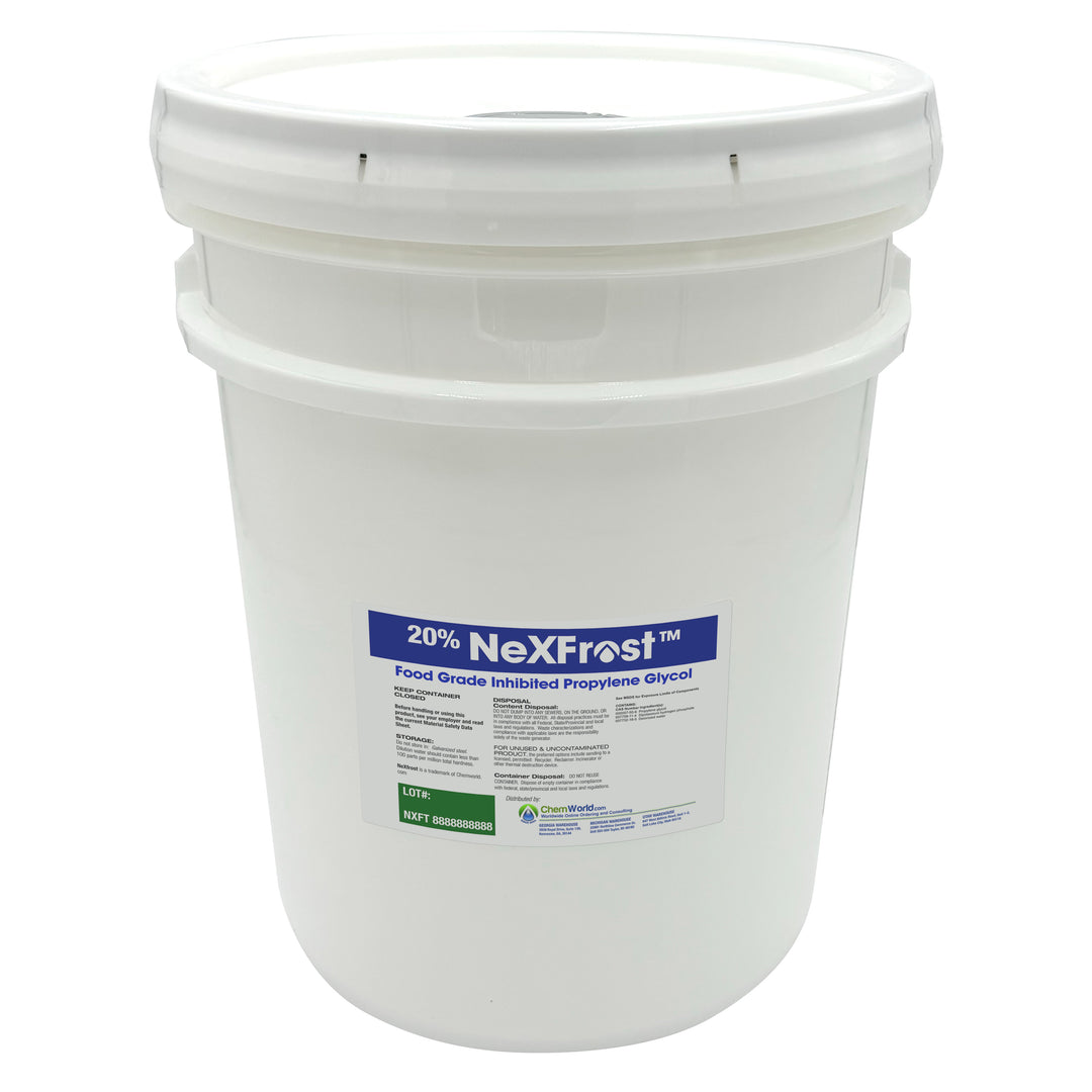Chemworld NexFrost Premixed Glycol 20%-60% - 5 Gallon Pail